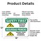 Signmission Safety Culture Sign, 18 in Width, Aluminum, Rectangle, Bilingual OS-2PACK-SF-A-1218-L-10887 - alternate 6